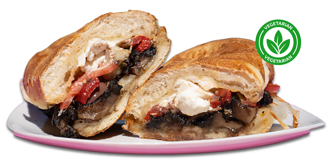 Cheesy Med-Veg sandwich